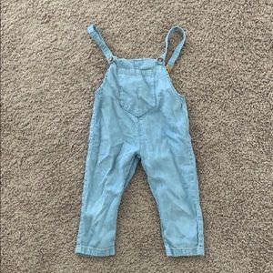 Zara girls overalls 18/24 months